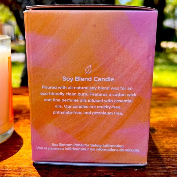 🍋2/$30 NIB Lasting Smiles Sea Salt & Citrus Aromatherapy Candle - Picture 3 of 4